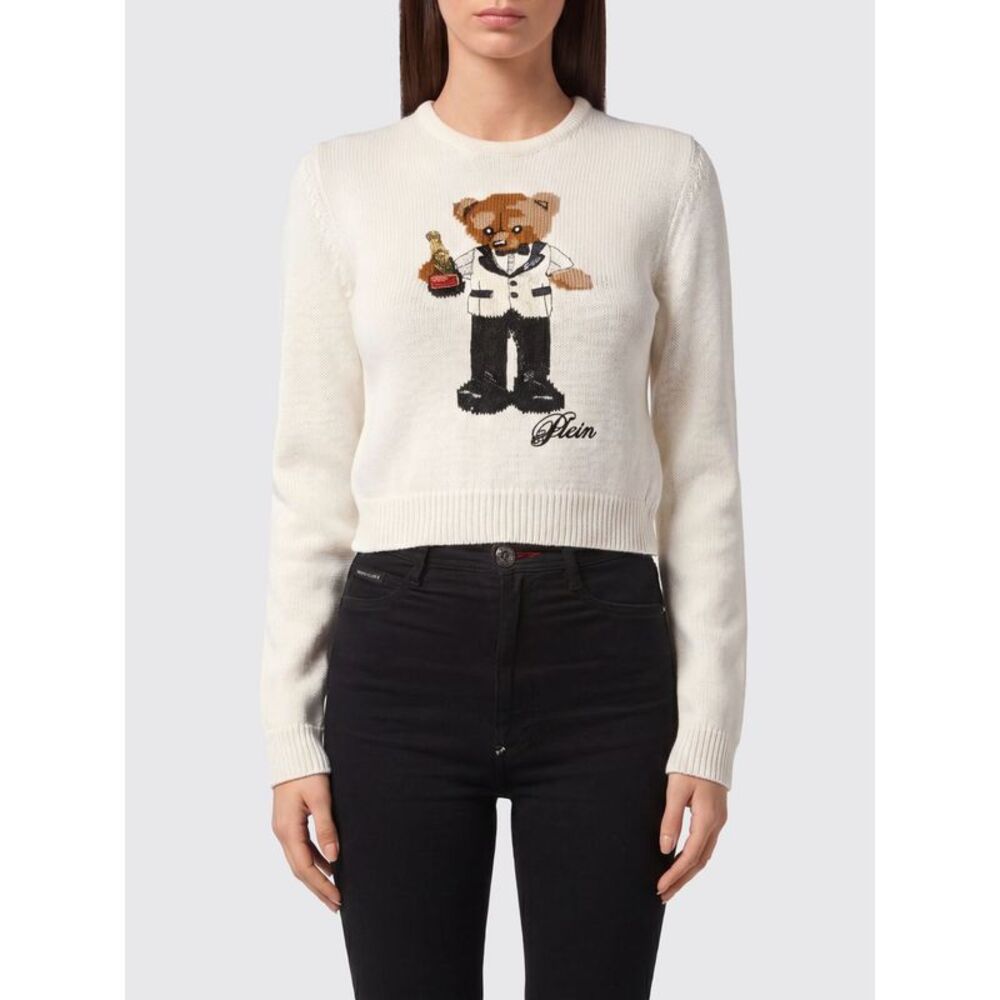 Philipp Plein Sweater Woman White